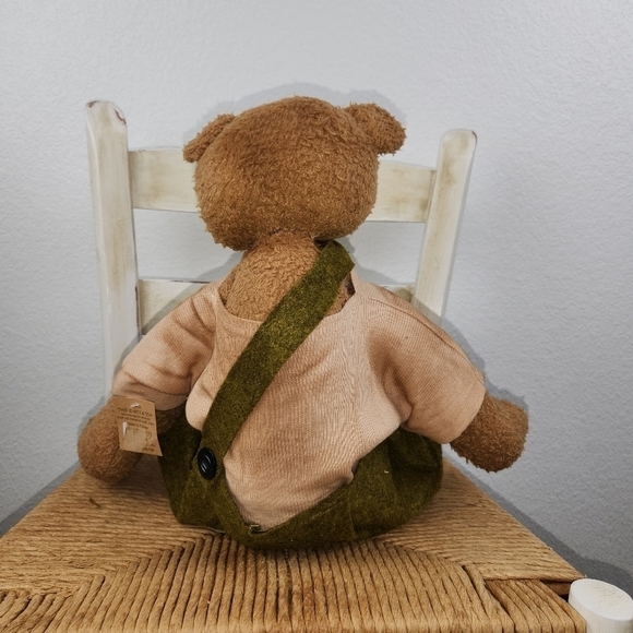 Hearthside Coll. Mr. Grn Jeans Bear Deco. Plush 🧸 - Picture 3 of 10